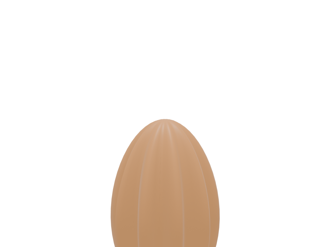 手続き生成したカカオの実(pod)